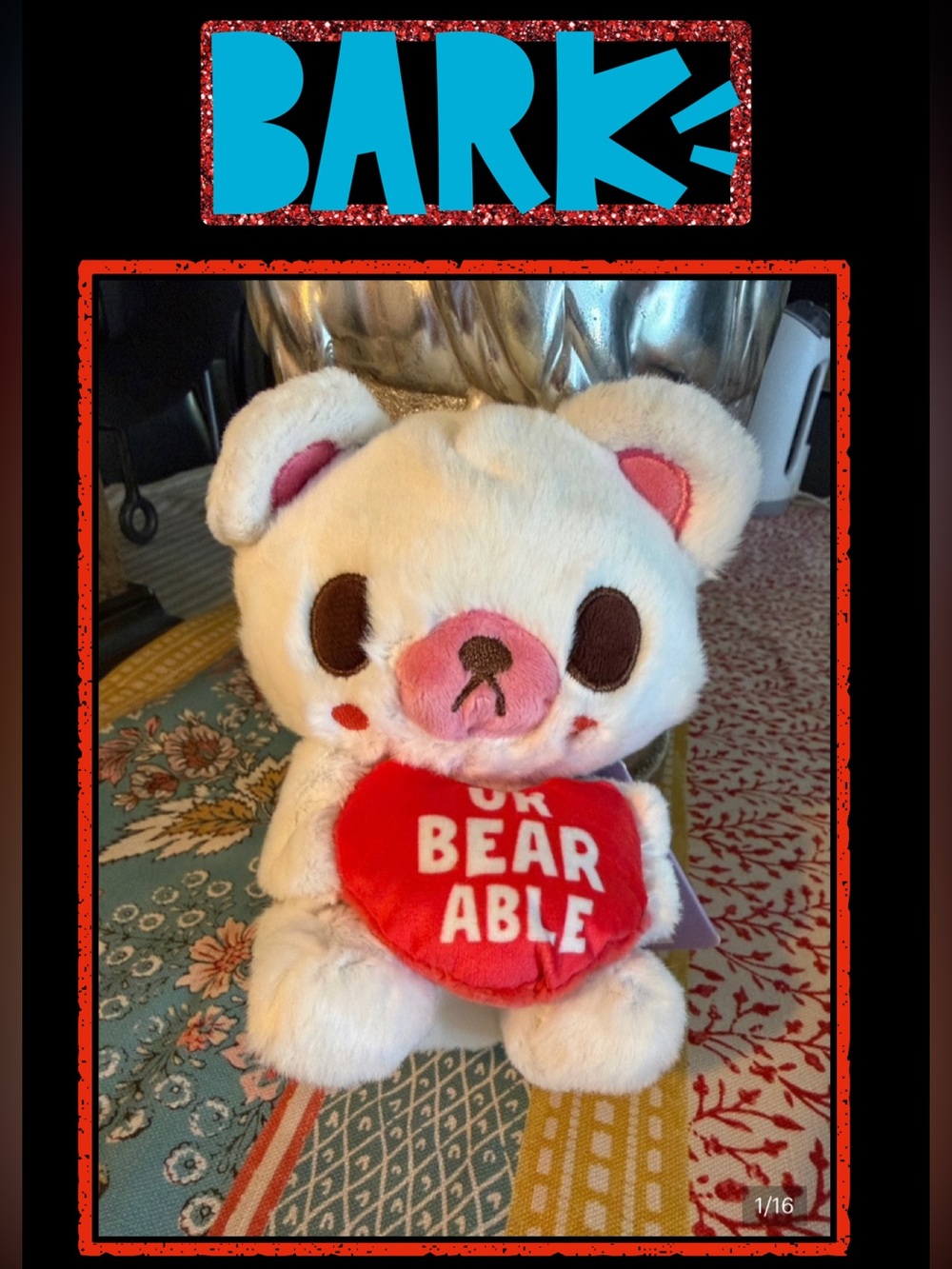 🆕 3/for $25 in a BUNDLE ~ Bark Bearable Bear